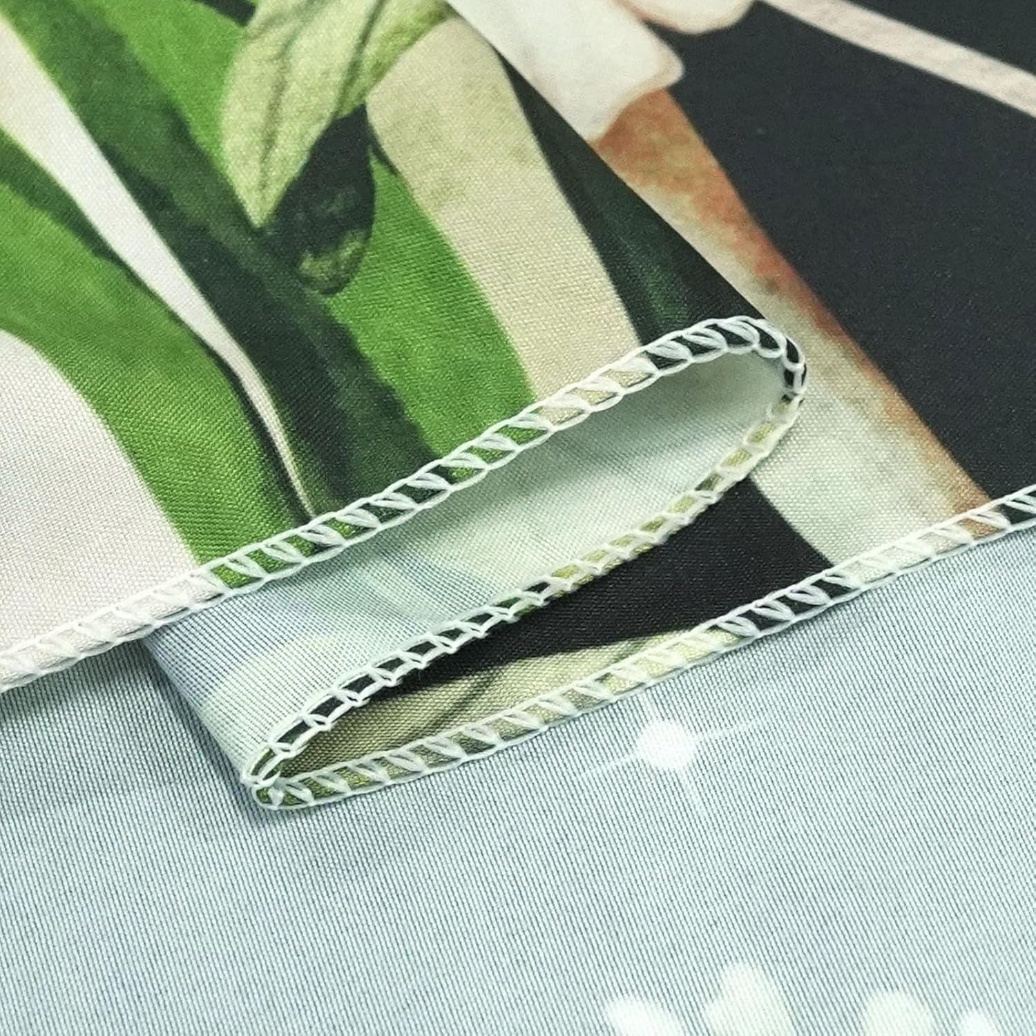 Moon Garden Tapestry Moonlit Green Plant Botanical Mushroom Flowers Tapestry Wall Hanging Black Nature Floral Butterfly Aesthetic Tapestries for Bedroom Dorm Living Room (48'' × 36'')