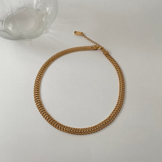Alma Chain Necklace - Gold