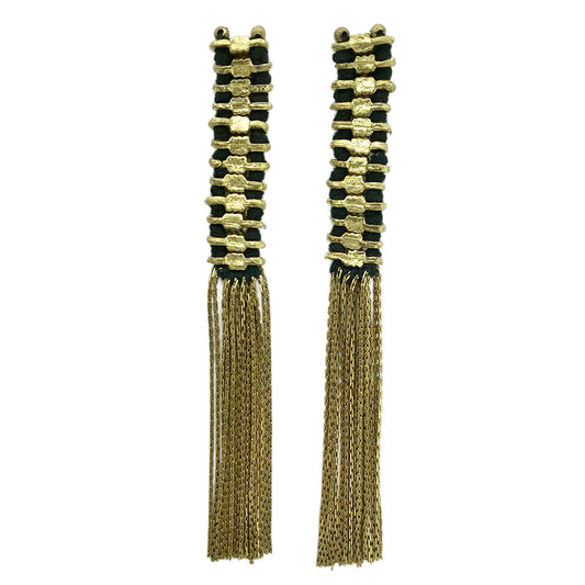 Temple Tassel Earrings