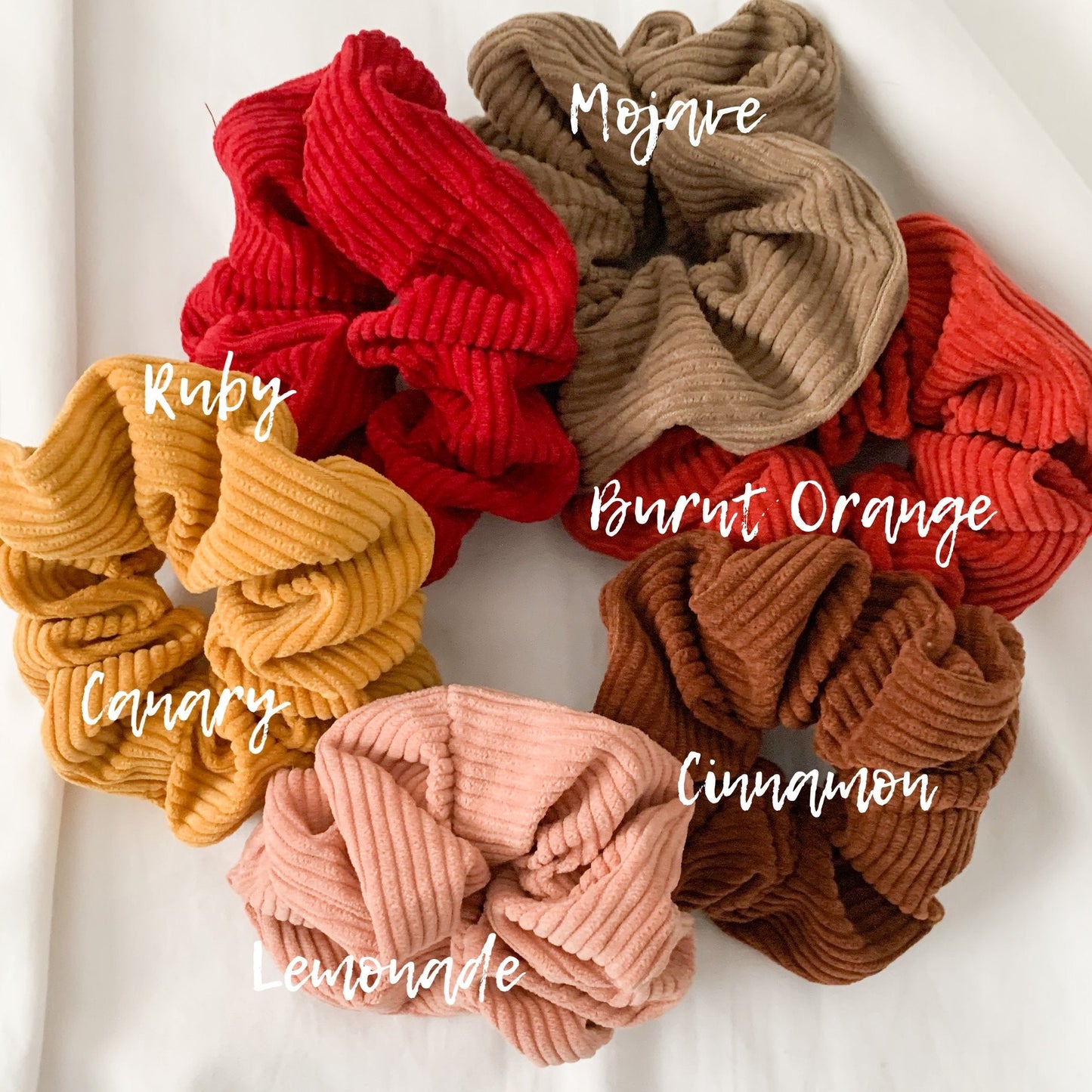 Golden Hour Scrunchies