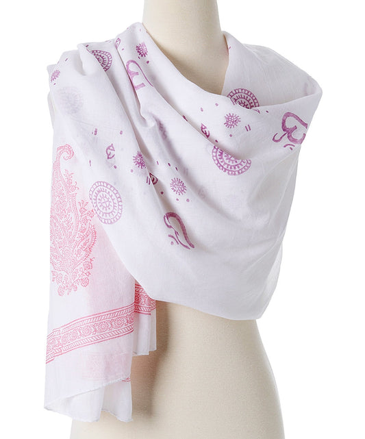 OMSutra Shanti Paisley Shawl