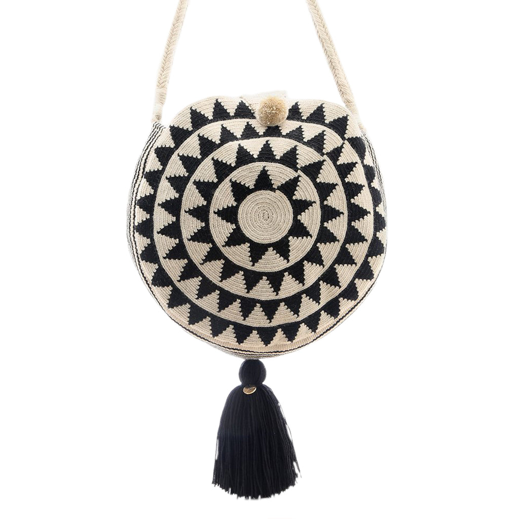 Round Campora Wayuu Chila Bag